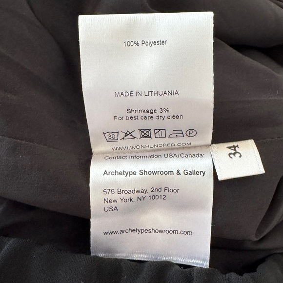 New! WON HUNDRED • Lacy Pant in Black • Small - Picture 11 of 12